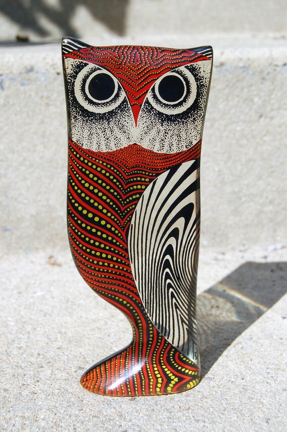 abraham palatnik lucite owl