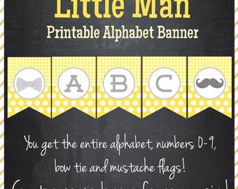 Little man printable | Etsy