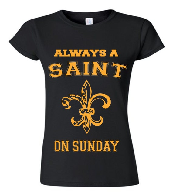 New Orleans Saints Womens T-shirt by Block451 on Etsy