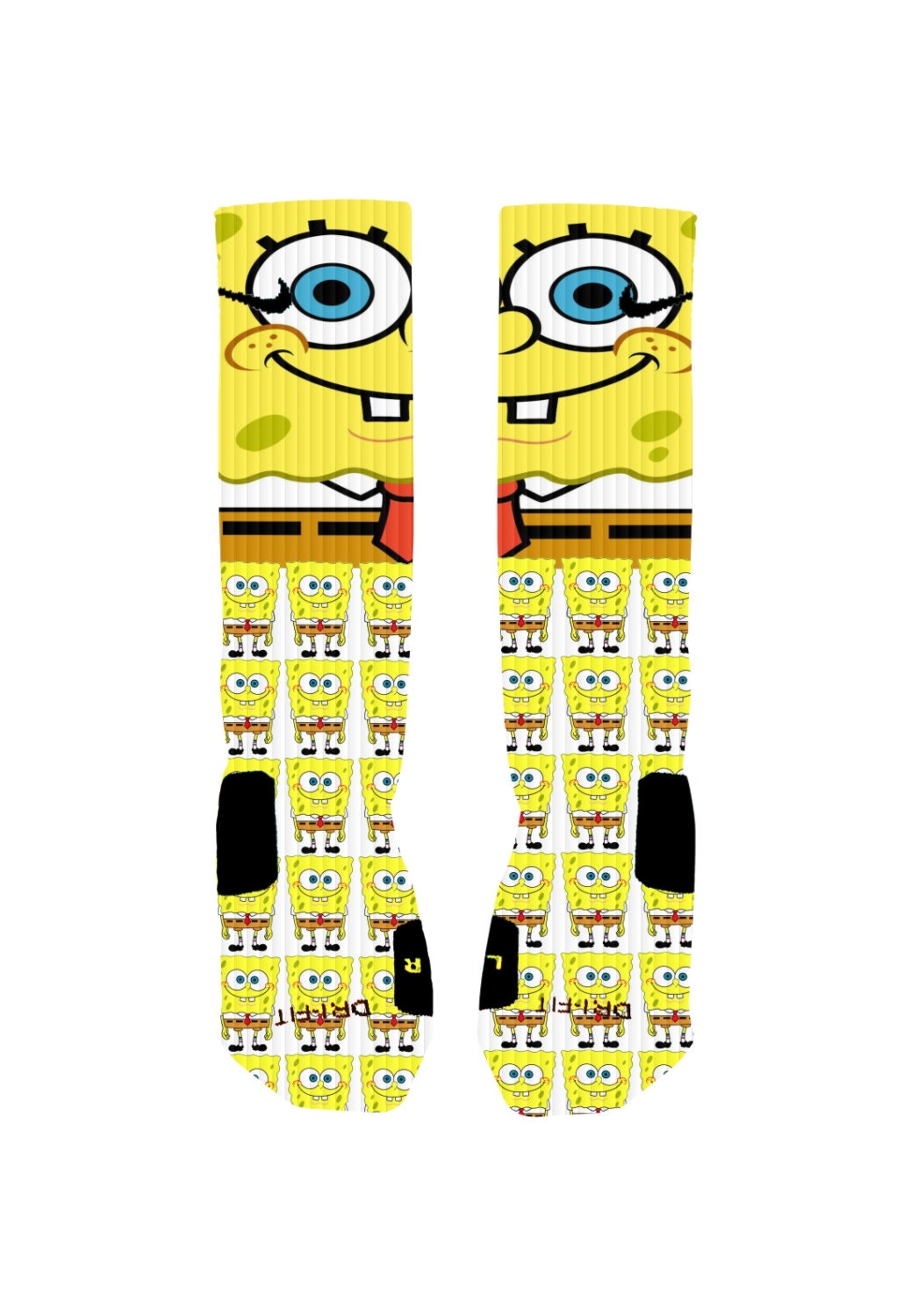 SpongeBob Custom Nike Elite Socks