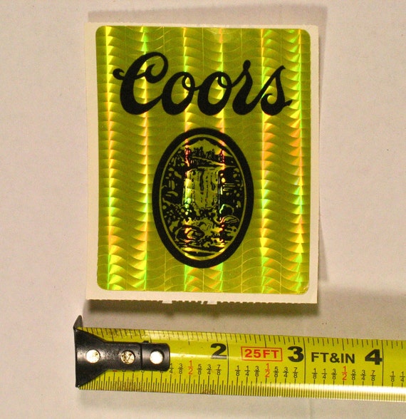 80s Coors Prism Sticker beer vending machine by JaybrrdsWhatnots
