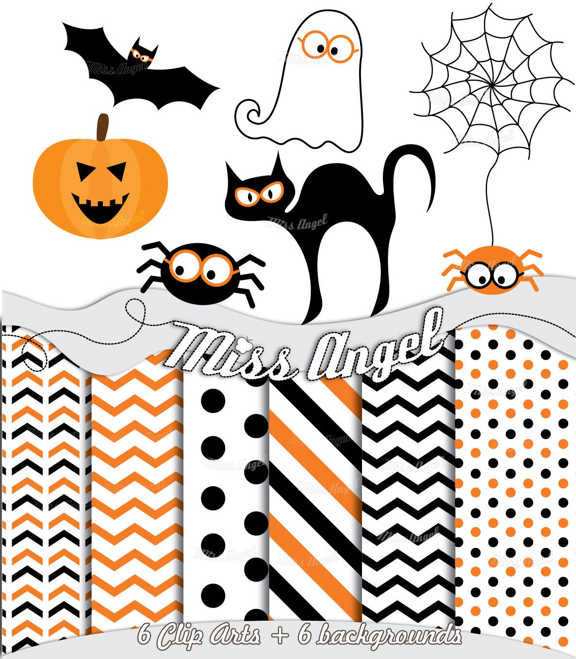 halloween clip art sheet - photo #8