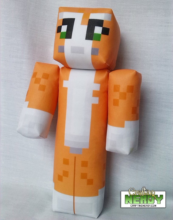 cat plush minecraft