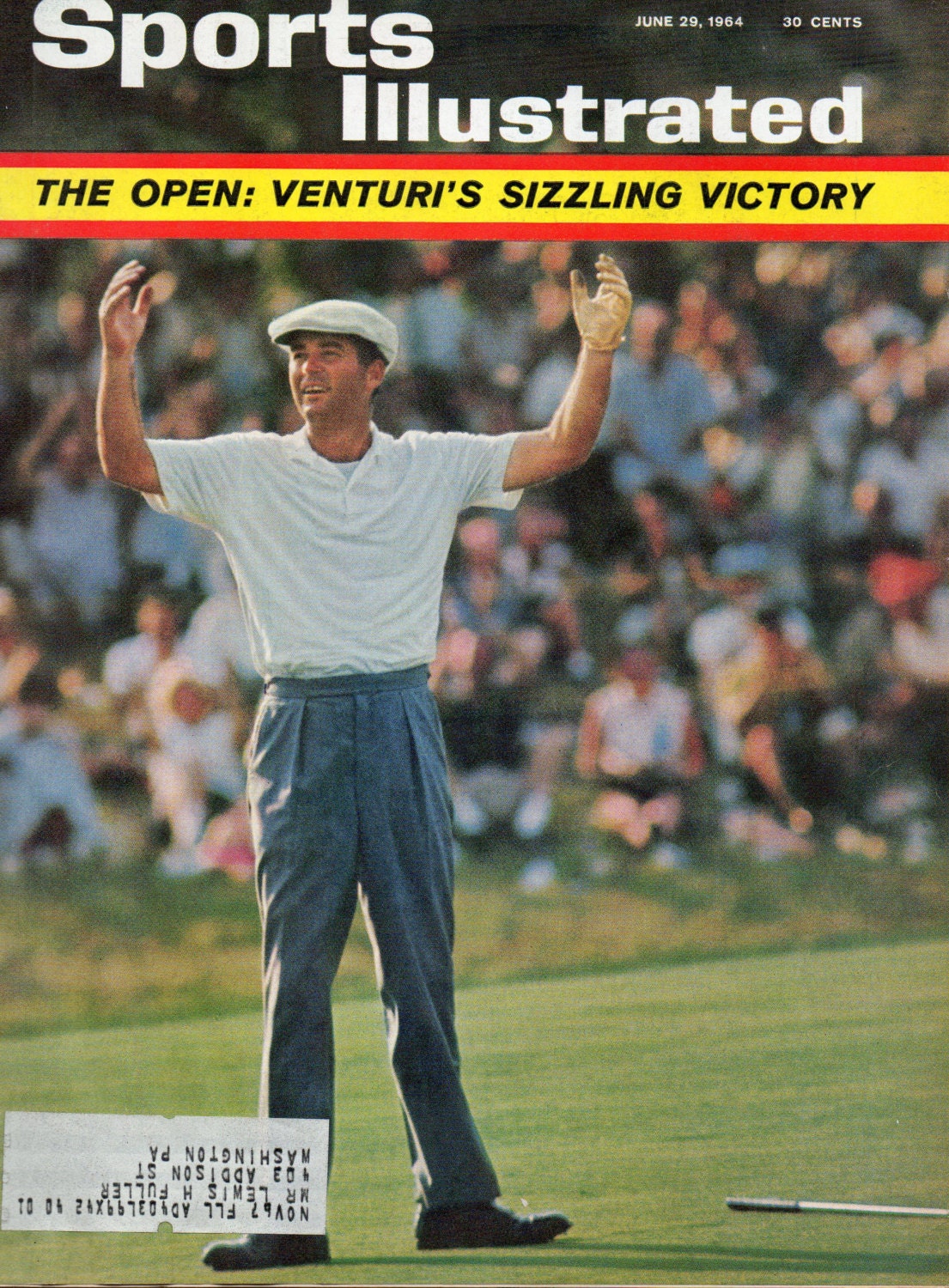 Vintage Golf Magazine Sports Illustrated June by RecycleDean