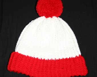 Adult size waldo beanie