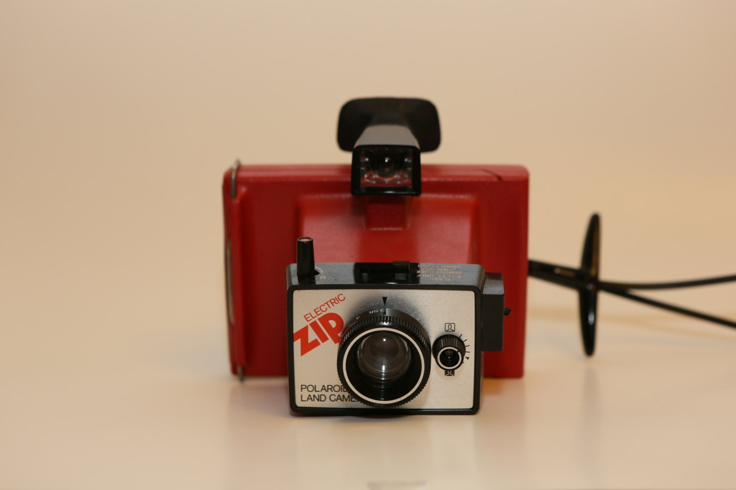 Red Polaroid Electronic Zip Camera