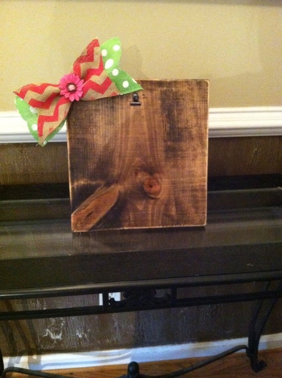 Rustic Photo Hanger Rustic Picture Frame Rustic Home Decor
