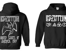 led zeppelin hoodie hot topic