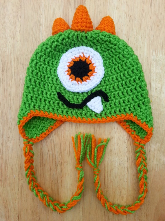 Crochet Monster Hat Custom Made