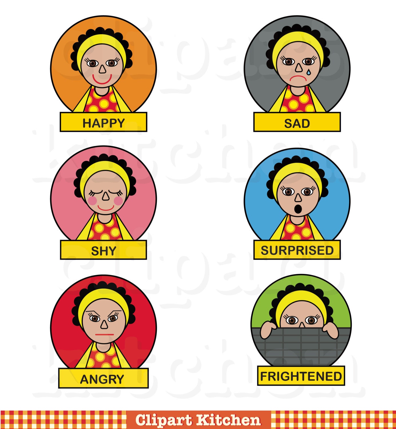 clipart of different emotions - photo #17