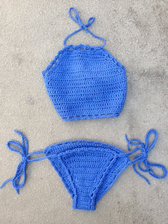 Crochet Bikini Bottoms Crochet bikini by thatswhatshethreadX