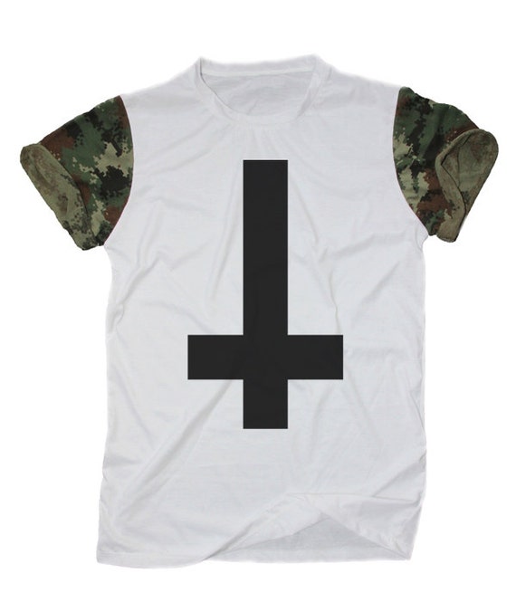 odd future upside down cross shirt