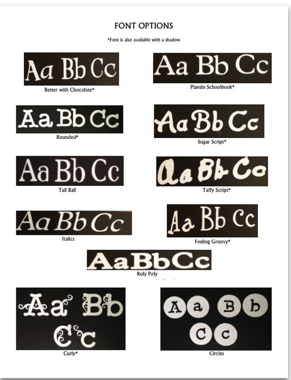 Items similar to Paper Letters & Numbers // Laminated Letters