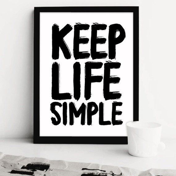 life keep it simple