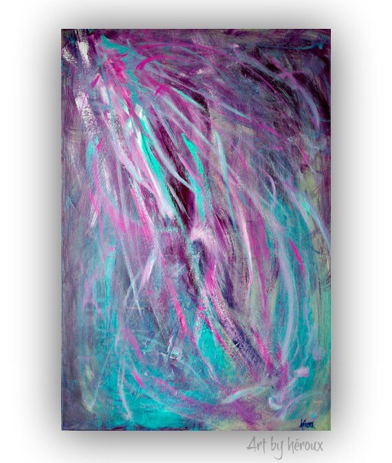 Items similar to Fine art, Contemporary art large painting Abstract art