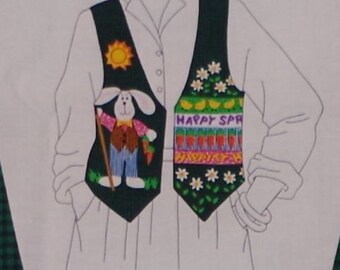 Daisy Vest by Dreamspinners Fabric Panel