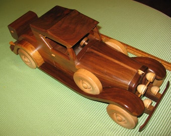 wooden roadster