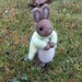 Needle Felted Rabbit Mr OMally Wool Felt Bunny