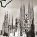 Sagrada Familia Barcelona- Vintage Photography Print