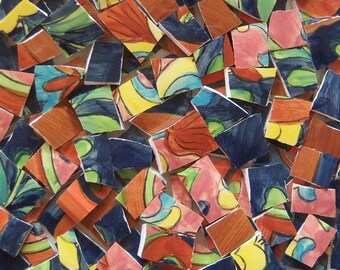 Mosaic Tiles- Capri--Talavera--75 Tiles
