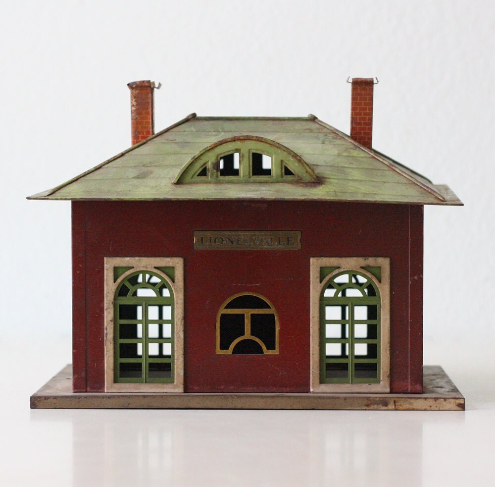 Vintage Train Station Lionelville Lionel Trains