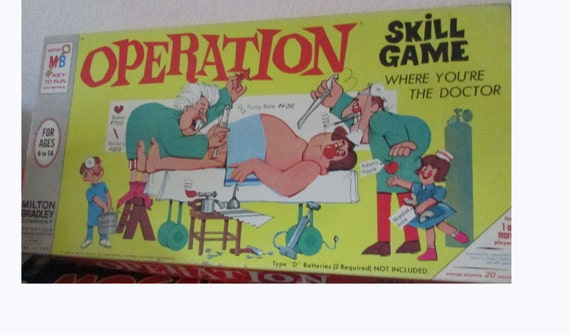 Operation Board Game By Tbklover On Etsy