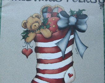 Free-Christmas-Tole-Painting-Patterns Bonnyes Christmas Folks 3 Tole Pain ting Pattern Book by Bonnye ...