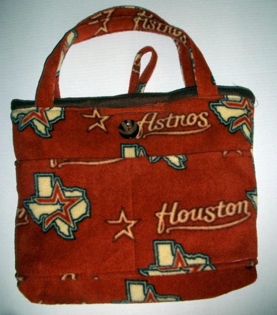 Houston Astros Fleece Diaper Bag by KuteasaButtonKrafts on Etsy