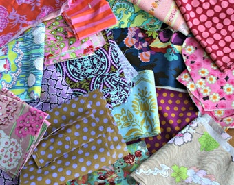 Designer Fabric Scraps 100% Quilters Cotton