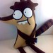 regular show rigby plush