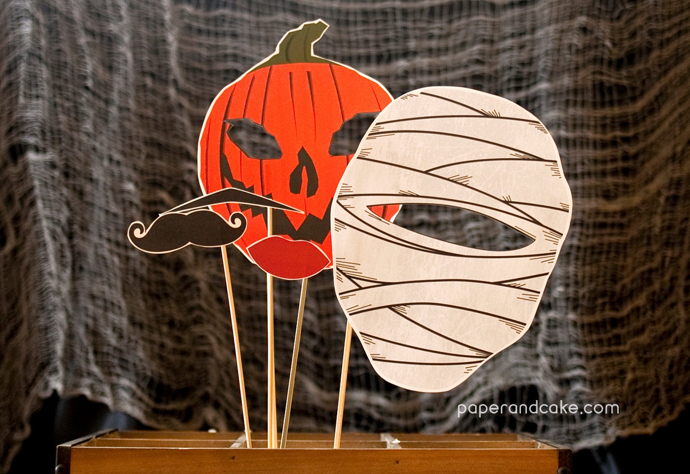 Frightening Creepy Horror Movie Printable PHOTO BOOTH PROPS