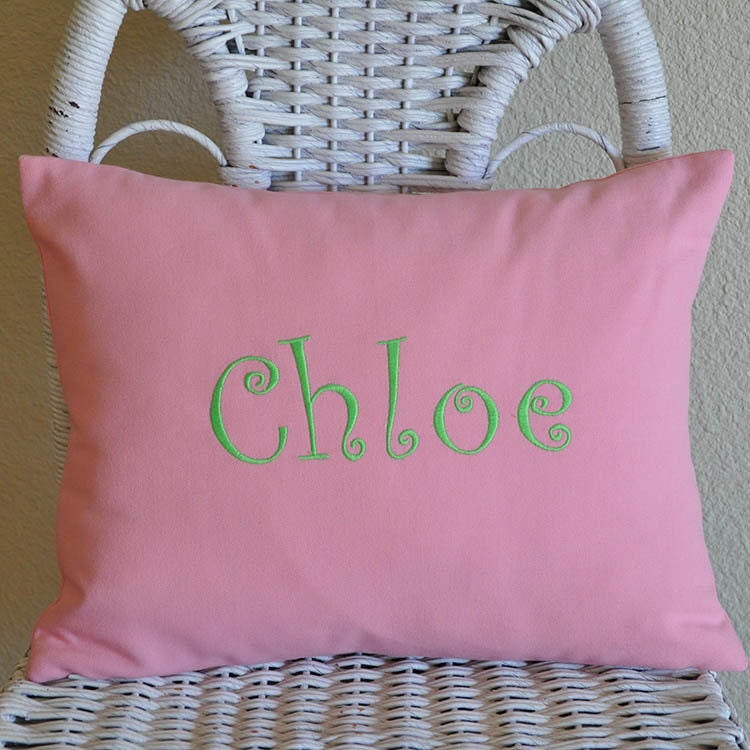 Personalized Pillow Lumbar Pillow Cover Choose Your by PillowMio