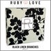 Black Linen Branches Album - Ruby Love Modern Baby Memory Book