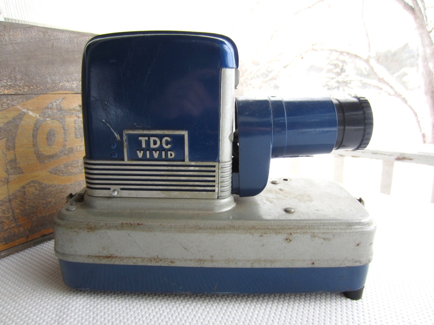 Vintage TDC Slide Projector Vivid Show Pak 300 Industrial