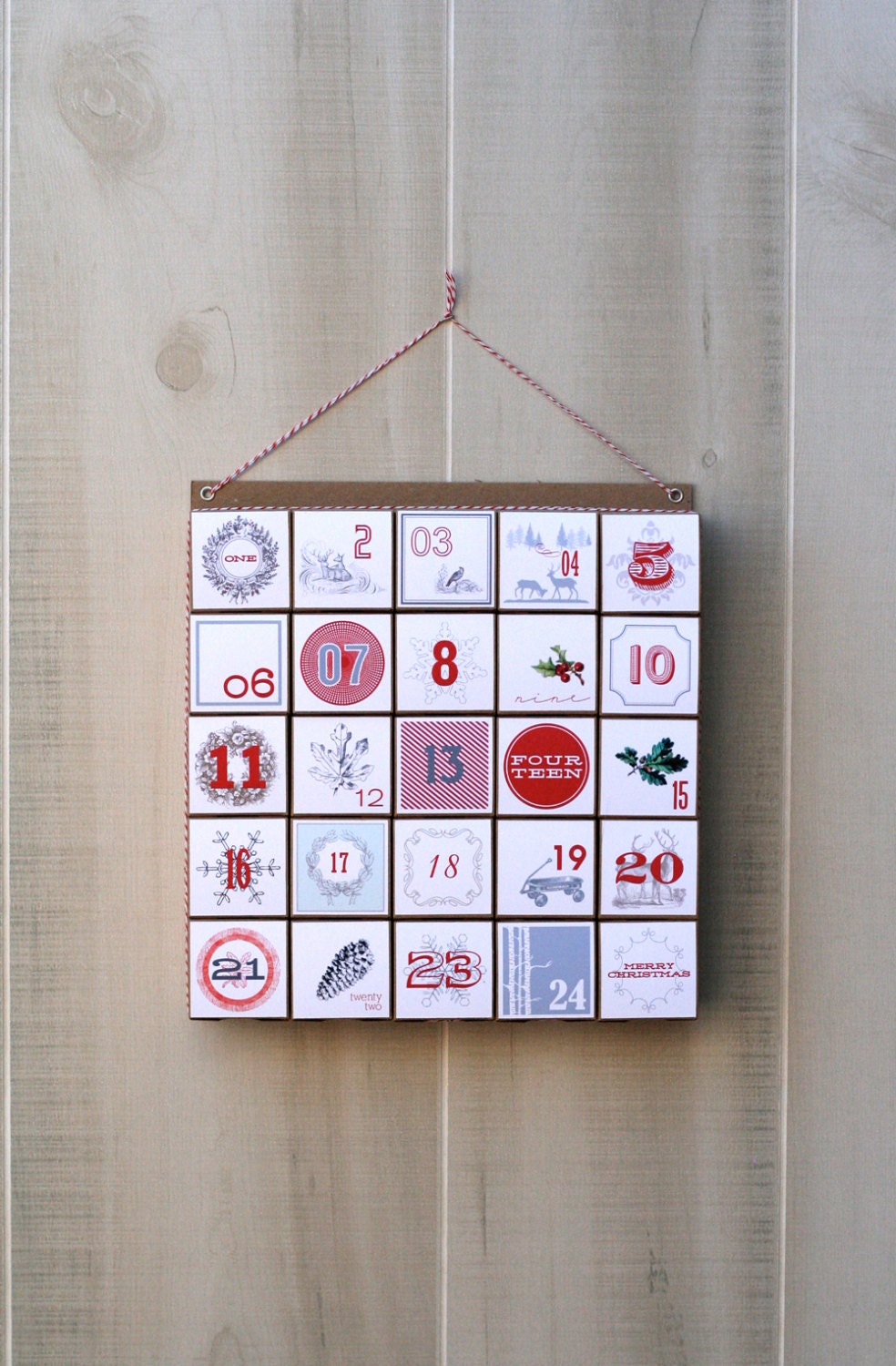 Advent Calendar / Christmas Countdown / by vintagemodernmix