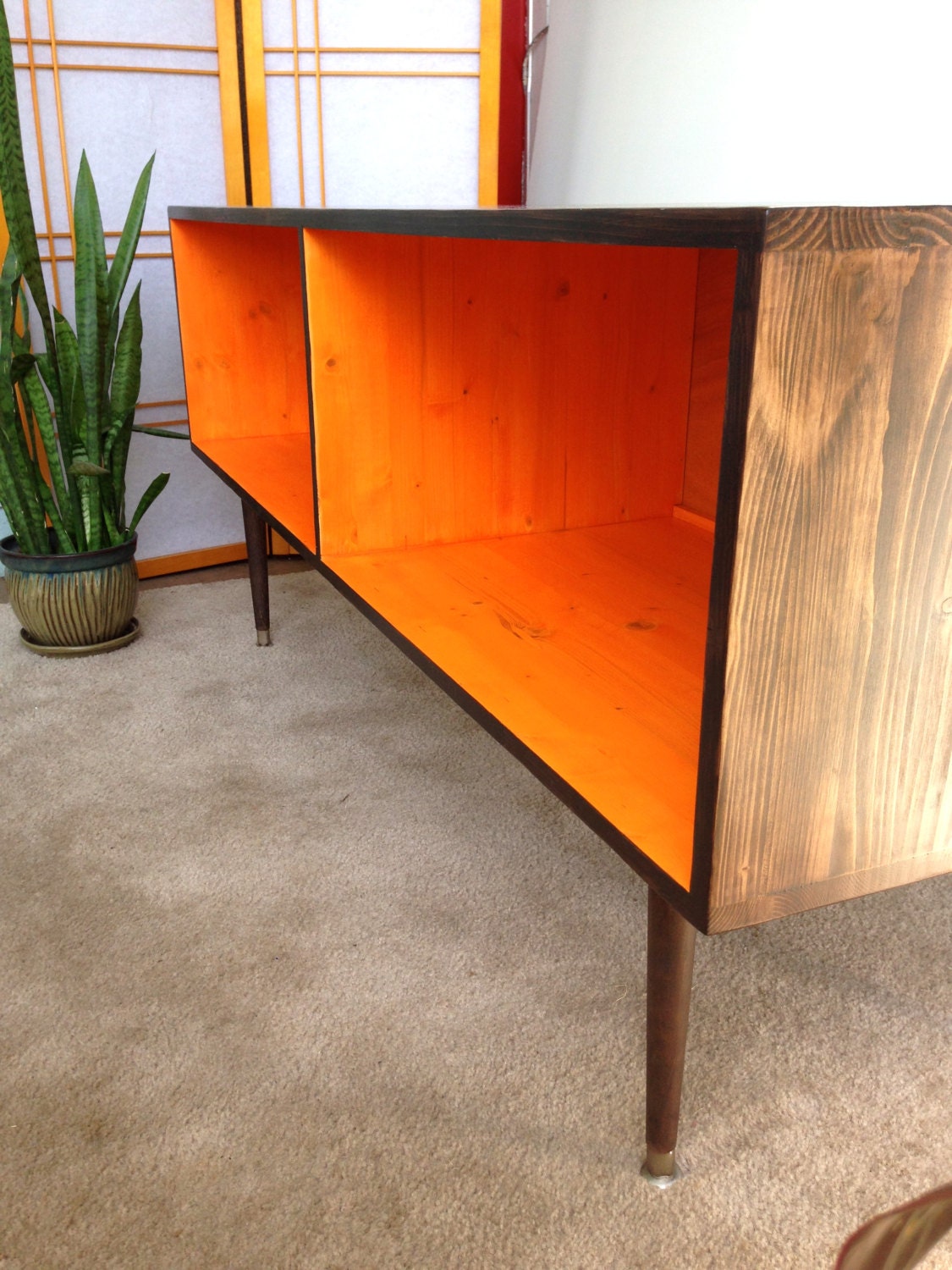 Mid Century Modern Record Player Media by TinyLionsDesigns