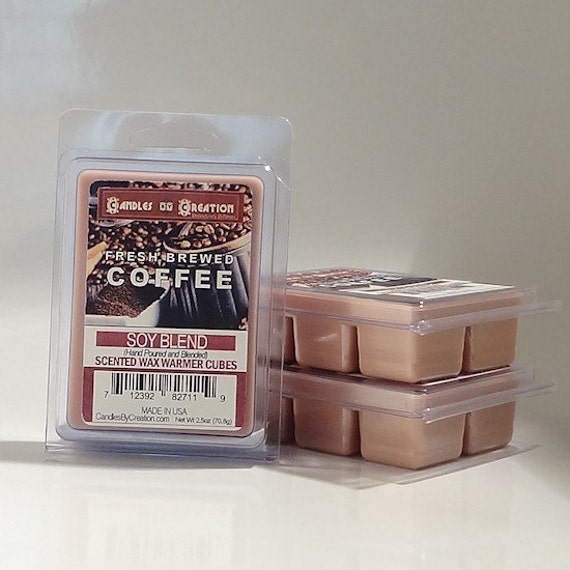 Items similar to Fresh Brewed Coffee Scented Wax Cubes on Etsy