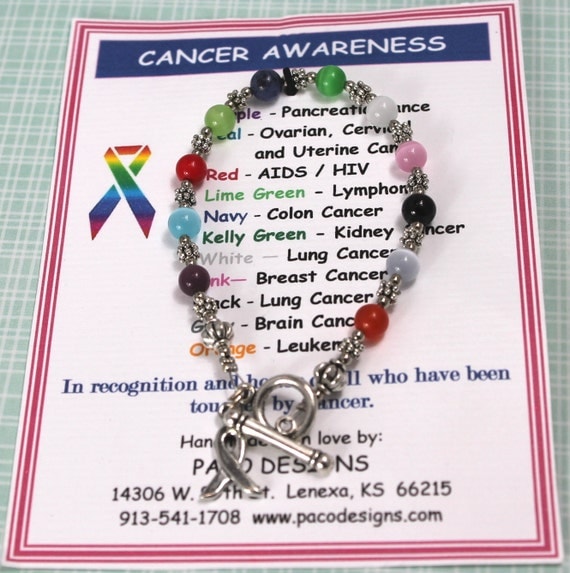 Cancer Awareness Bracelet
