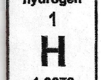 Periodic Table of Elements Patch - Choose Your Element