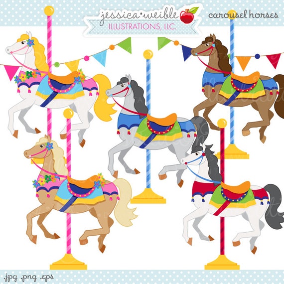 clipart horse carousel - photo #18