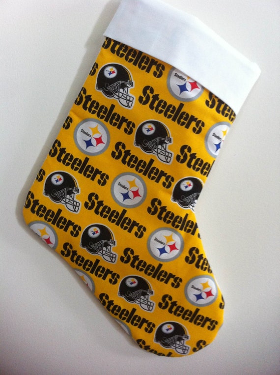 items similar to pittsburgh steelers christmas stocking items similar to pittsburgh steelers christmas stocking