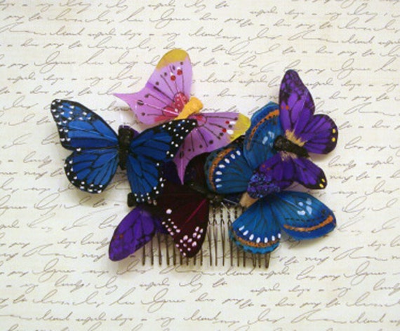 Bridal Buttefly Comb