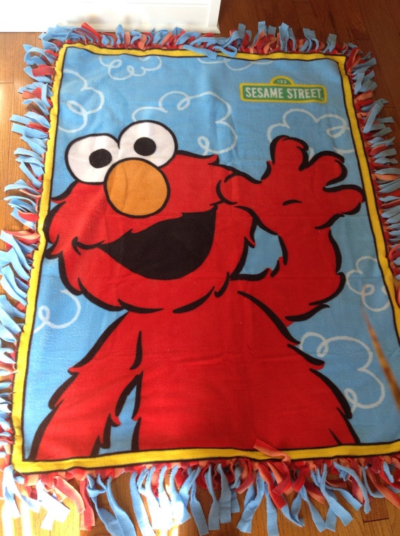 elmo fleece blanket