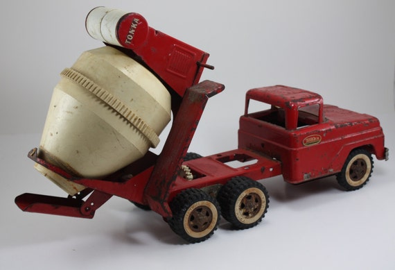 vintage tonka cement truck
