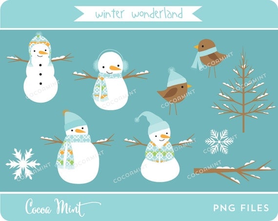 winter wonderland clip art - photo #18