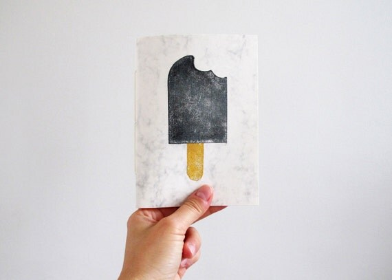 Items similar to Ice cream notebook on Etsy