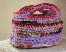 Unique rag crochet basket related items Etsy