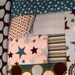 STORE CLOSING Sale Riley Blake All Star and All Star 2 FLANNEL Blue and Green Grab Bag Over 3 1/2 yards total