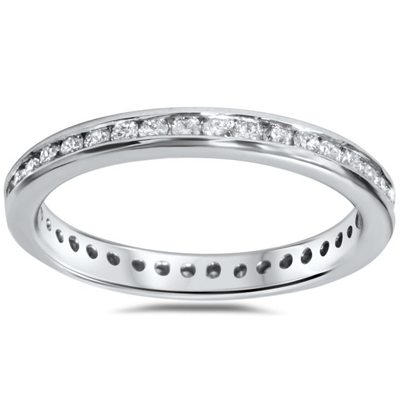 Stackable Diamond Ring Diamond Eternity Ring Diamond Wedding