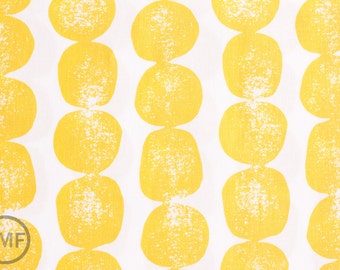 Half Yard Mormor Bergen in Yellow, Lotta Jansdotter, Windham Fabrics, 100% Cotton Fabric, 37117-5